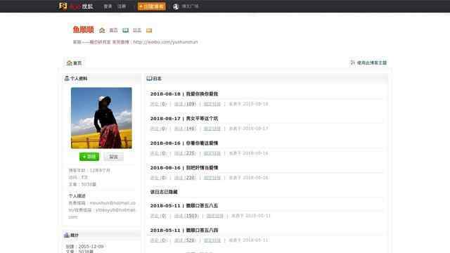鱼顺顺搜狐博客