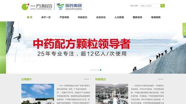 广东一方制药有限公司