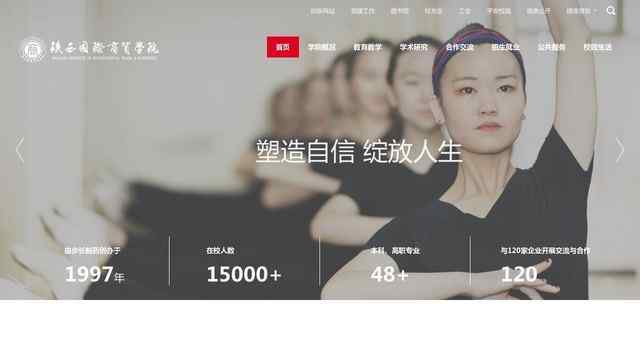 陕西国际商贸学院官网