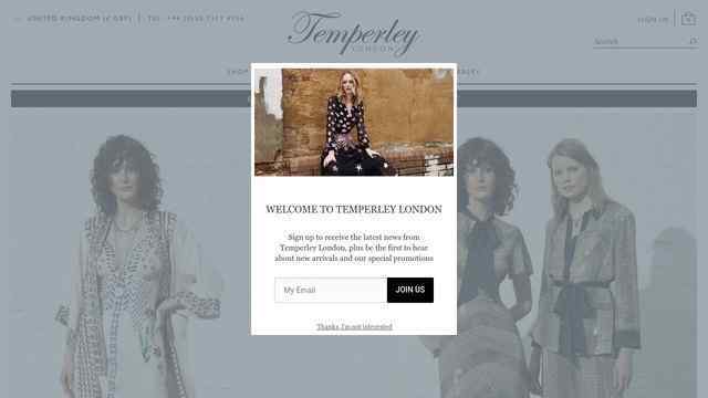 Temperley London官网
