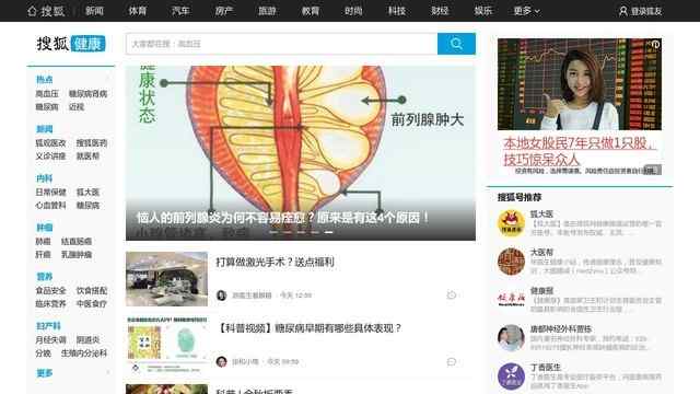 搜狐健康
