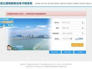 浙江地税因特网办税服务系统
