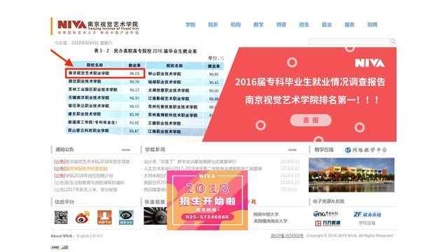南京视觉艺术职业学院官网