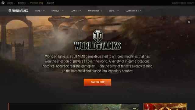 坦克世界美服官网