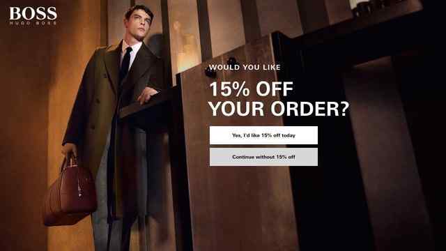 boss男装官网