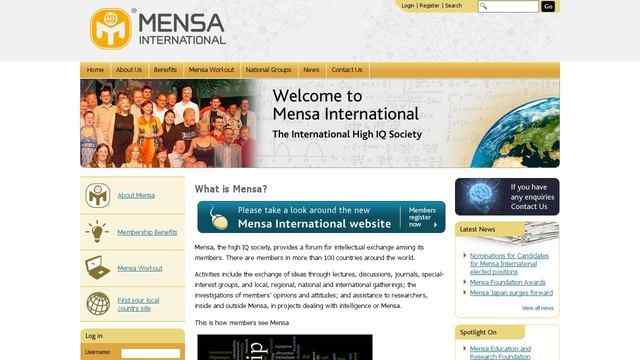 门萨俱乐部官网