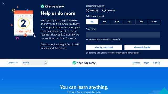 可汗学院公开课