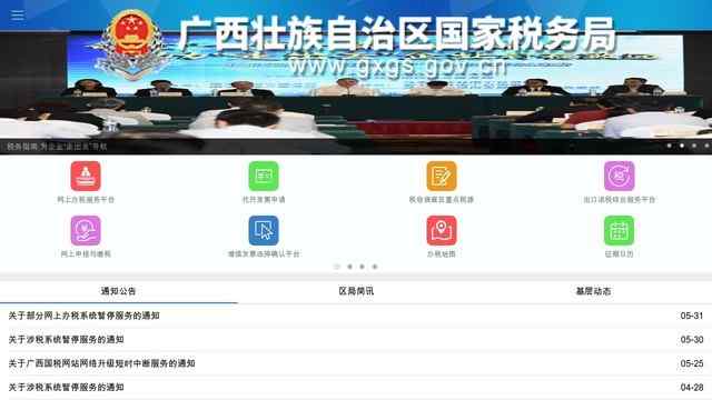 广西国税局网站