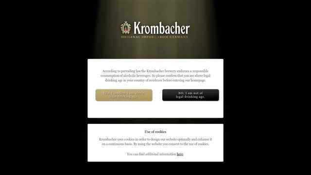 科隆巴赫官网 Krombacher