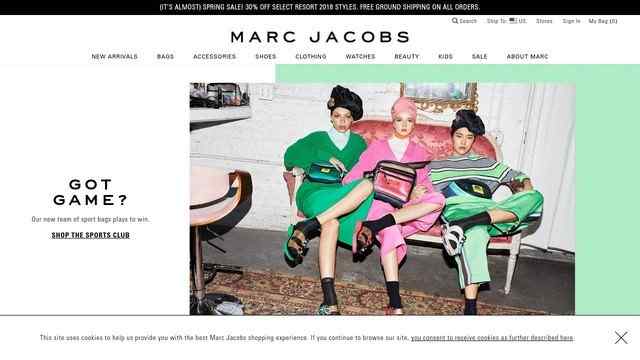 marc jacobs官网