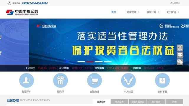 中投证券官网