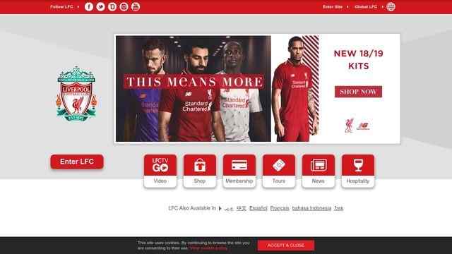 利物浦足球俱乐部