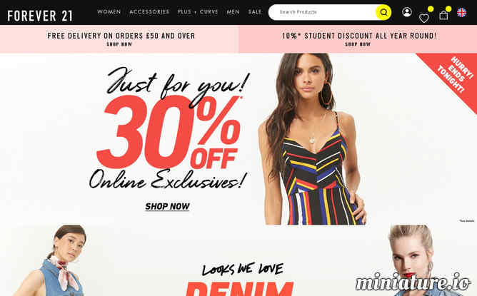 forever21官网