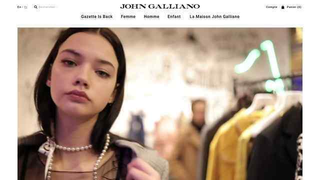 john galliano官网