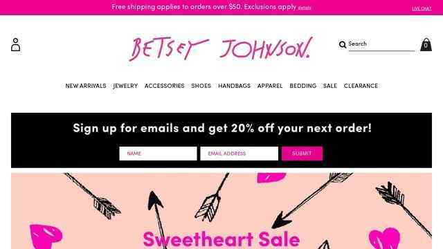 betsey johnson官网