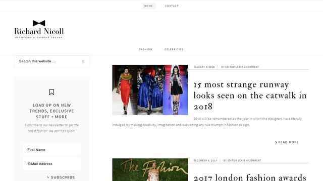 Richard Nicoll官网