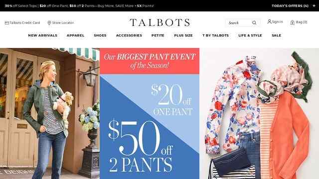 talbots官网