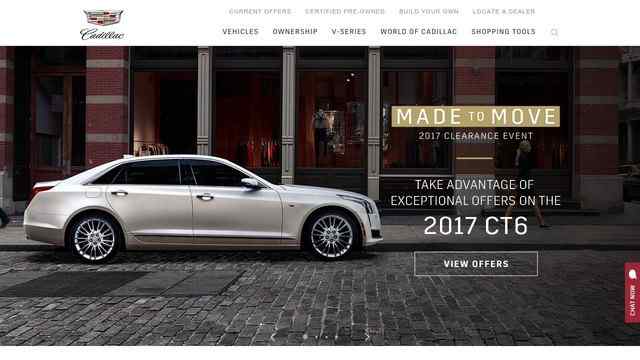 凯迪拉克官网