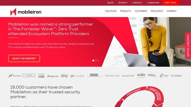 MobileIron Web@Work APP官网