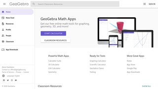 GeoGebra APP官网