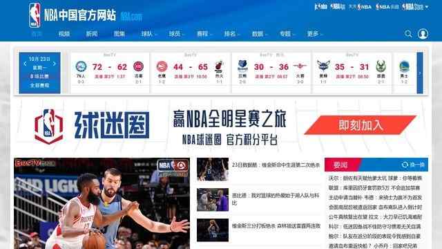 nba中国官网