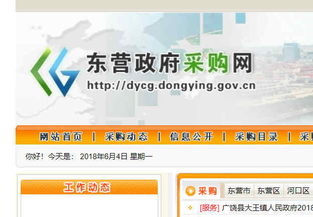 东营政府采购网