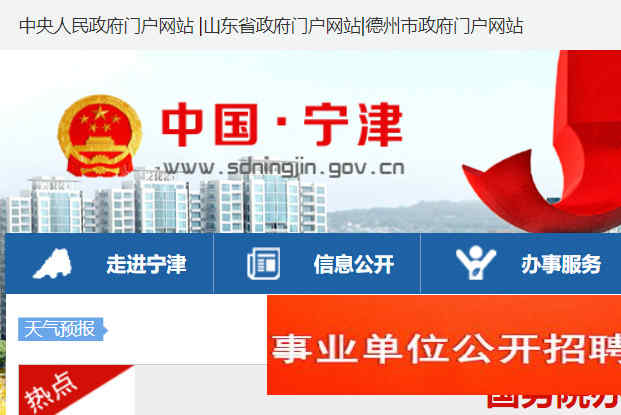 宁津政府网
